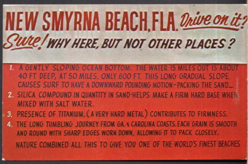 Florida NEW SMYRNA BEACH Sources of Information Drive on it? - pm1981 - Chrome