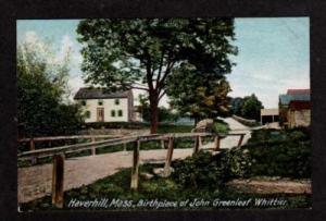MA Birthplace John Greenleaf Whittier HAVERHILL MASS