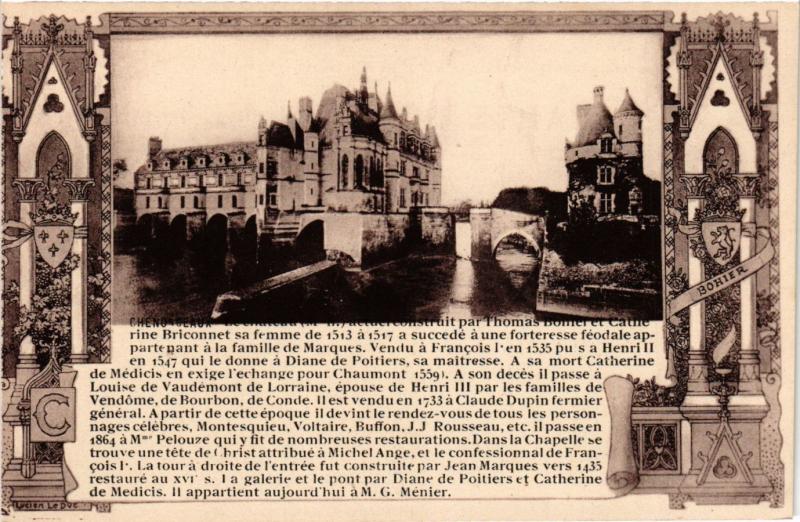 CPA CHENONCEAUX - Mon.Hist - Le Chateau... (298950)