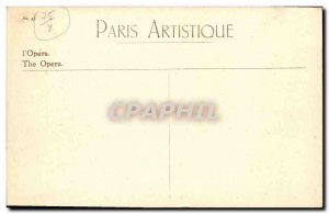 Old Postcard The Paris Opera