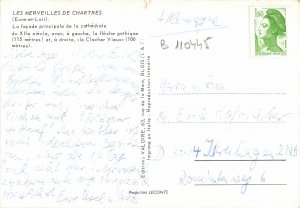 B110445 France Les Merveilles de Chartres La Facade Principale de la Cathedrale