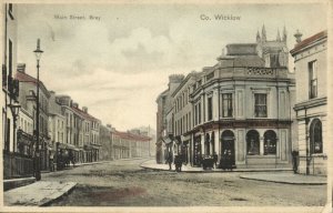 ireland, BRAY, Co. Wicklow, Main Street (1910s) Postcard