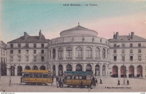 RENNES, Ille Et Vilaine, France, 1900-1910s; Le Theatre