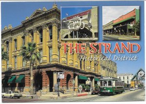 US Galveston, Texas.  The Strand Historical District.  Mint card.