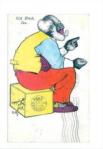 LP29     Black Americana,  Vintage Postcard,  Old Black Joe