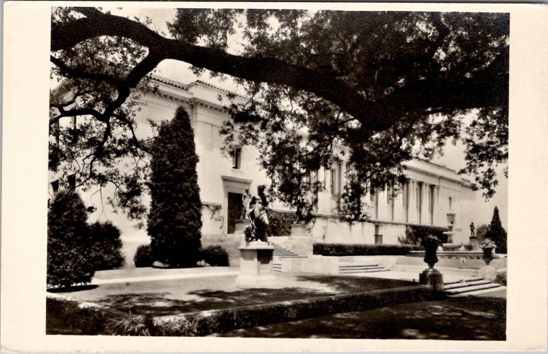 San Marino California Henry Huntington Library Real Photo Postcard Z23