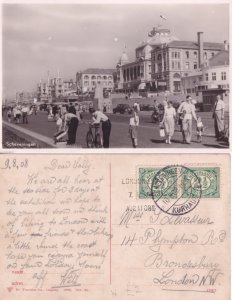 Scheveningen Holland Cabaret Show Bicycles 1908 Exhibition 2x Postcard s