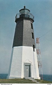 NARRAGANSETT, Rhode Island, 1940-60s; Point Judith Lighthouse