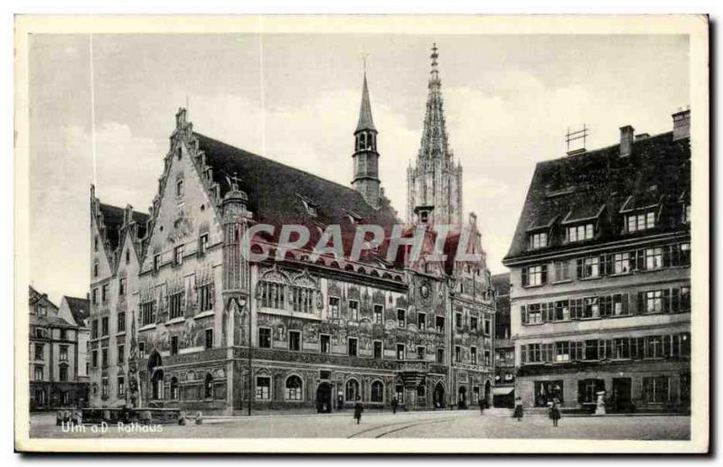 Postcard Old Rathaus Ulm