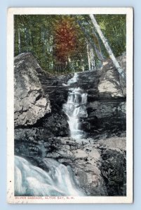 Silver Cascade Alton Bay New Hampshire NH  WB Postcard N4
