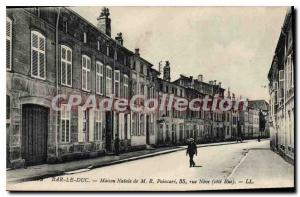 Postcard Old House Bar Le Duc De Natale Poincar?