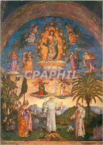 Postcard Modern Roma S Maria in Aracoeli Pinturiccho Glory S Bernardine of Si...