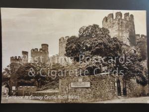 North Wales: Entrance to Conway Castle c1911