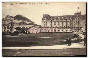 Old Postcard Cabourg Casino and Hotel