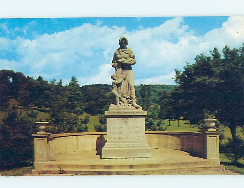 Unused Pre-1980 MONUMENT SCENE Wheeling West Virginia WV F1535@