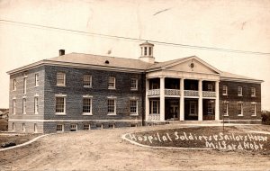 Nebraska Milford Hospital Soldiers and Sailors Home Real Phooto