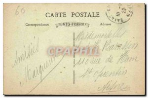 Old Postcard History Vez Oise Chateau Chapel and Dungeon