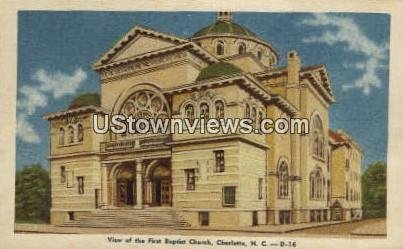 First Baptist Church in Charlotte, North Carolina
