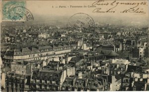 CPA PARIS Panorama du Centre (16828)