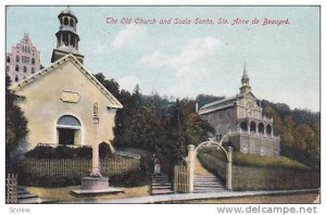 The Old Church and Scala Santa, Ste. Anne de Beaupre, Canada,  PU_1915