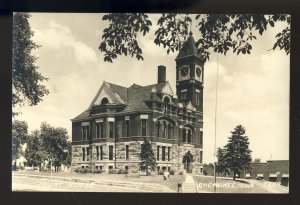 Cherokee, Iowa/IA Postcard, View Of Court House, Glossy Photo Postcard