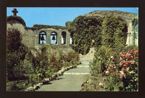 Mission San Juan Capistrano, California/CA Postcard, Great Stone Church