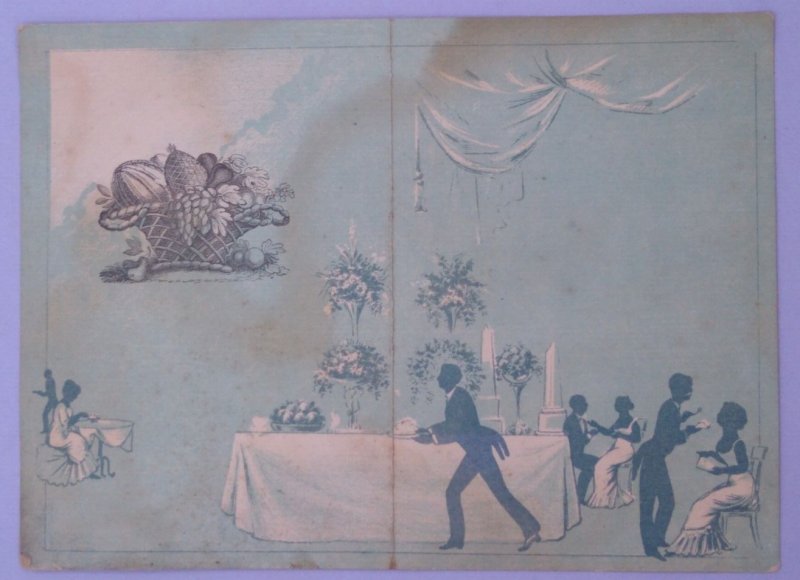 1800s Restaurant Menu Hartford Connecticut Waverly J Earle Duley