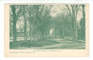 NH - Concord. North Main Street ca 1900