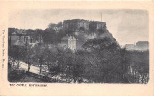 NOTTINGHAM UK THE CASTLE~WOODBURY SERIES #393 POSTCARD