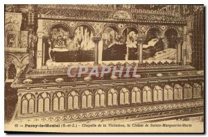 Old Postcard Paray Monial S and L Visitation Chapel of St. Margaret Mary