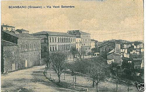 00937 VINTAGE POSTCARD: SCANNER - GROSSETO-