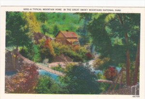 Typical Mountain Home In The Great Smoky Mountains National Park