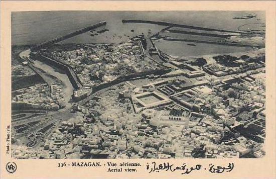 Morocco Mazagan Aerial View 1920s-30s