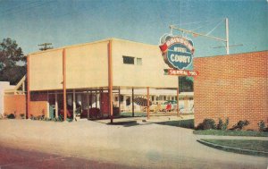 NEW ORLEANS, LA Louisiana  RAINBOW MOTEL COURT Roadside  c1950's Chrome Postcard