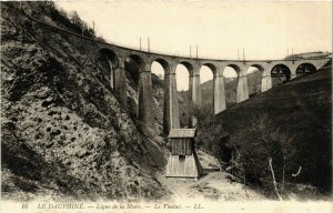 CPA Ligne de la Mure - Le Viaduc FRANCE (962332)