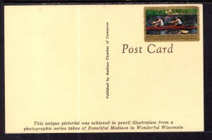 Pencil Drawing of Madison,WI BIN