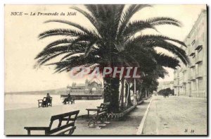 Old Postcard Nice La Promenade du Midi