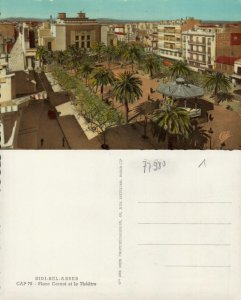 238-DZ-BFW - Sidi-Bel-Abbes, Argerie, Palce Canot e le Theatre, ref, CAP-78