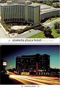 2~4X6 Postcards KANSAS CITY, MO Missouri ALAMEDA PLAZA HOTEL Day & Night Views