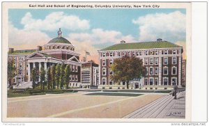 Earl Hall & School of Engineering, Columbia University, New York City, New Yo...