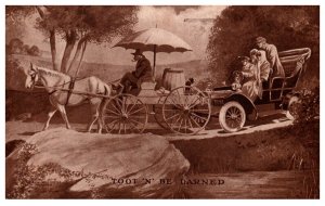 Hunour Wagon, Antique car, Toot n' be darned