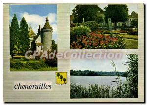 Postcard Modern CHENERAILLES Aim Monteil castle of Etansanne