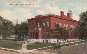 Postcard County Clerk's Office Oswego NY