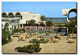 Postcard Modern Dar Jerba Central Square