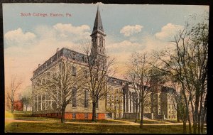 Vintage Postcard 1907-1915 South College (Lafayette), Easton, Pennsylvania (PA)