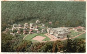 Vintage Postcard Profile House Cottage Eagle Cliff Franconia Notch White Mts. NH