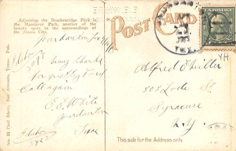 Mandarez Park - San Antonio, Texas TX  