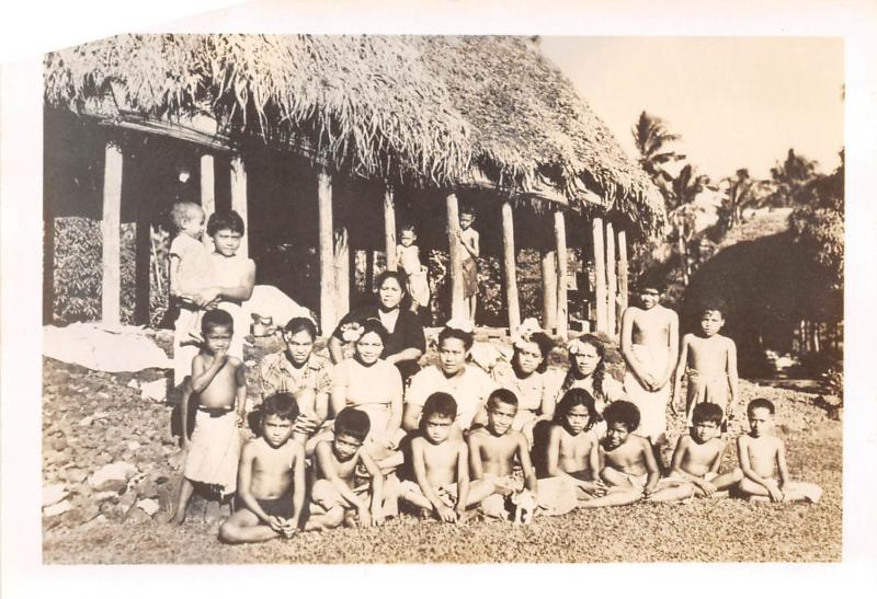 D37/ 7 Suva Fiji Islands Foreign non-Postcard 7 Photographs c1930s Natives Huts