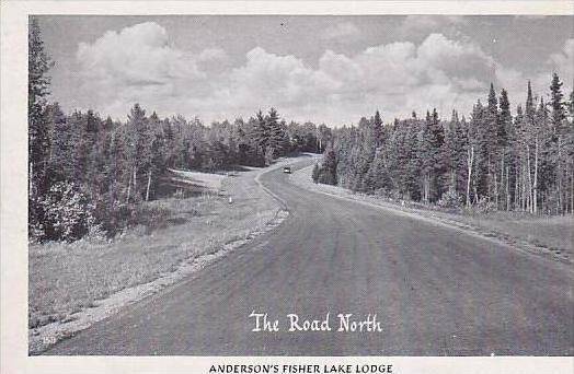 Wisconsin Marion The Road North Andersons Fisher Lake Lodge