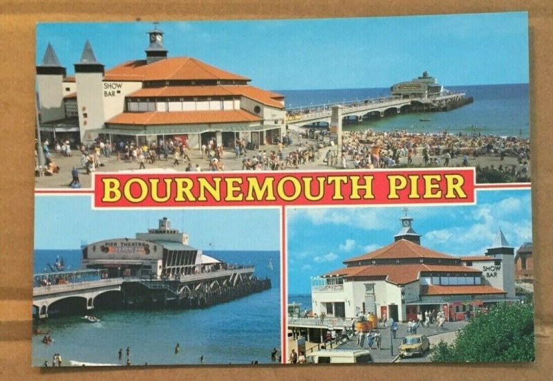 UNUSED POSTCARD - BOURNEMOUTH PIER, ENGLAND